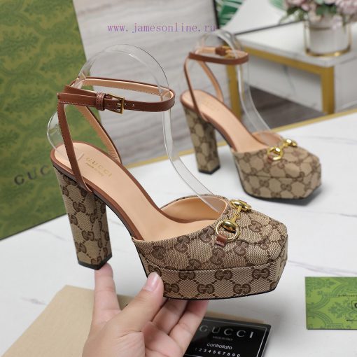 Top tierGucci's latest popular sandals collection for spring/summer 2024Round headed solid cdvih8a63 - Image 3