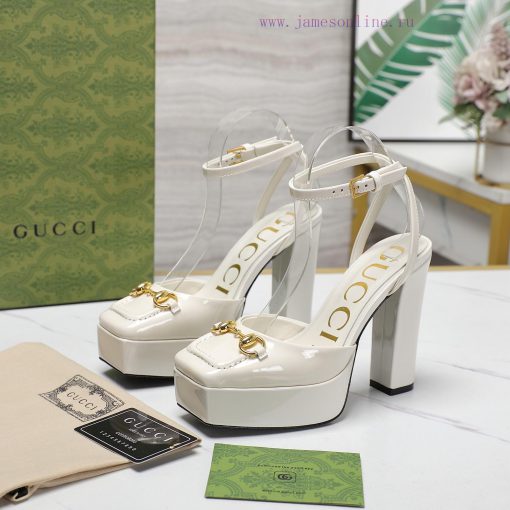 Top tierGucci's latest popular sandals collection for spring/summer 2024Round headed solid c9th4oo6b - Image 3