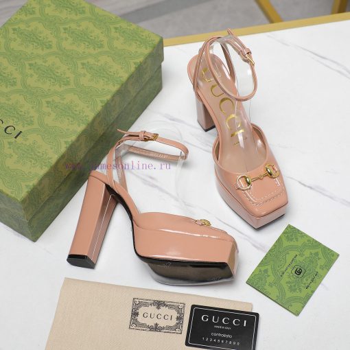 Top tierGucci's latest popular sandals collection for spring/summer 2024Round headed solid cl4cqpkwg - Image 8
