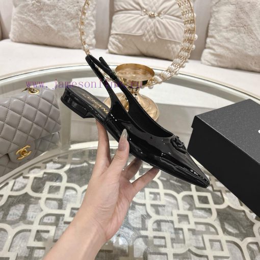 Chanel C Home 2025 Early Spring New Pointed Mary Jane Fashion Single ShoesSingle shoe round i193t9nh - Image 5