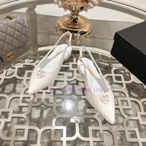 Chanel C Home 2025 Early Spring New Pointed Mary Jane Fashion Single ShoesSingle shoe round zi4k1cuq - Image 3