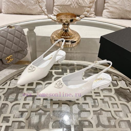 Chanel C Home 2025 Early Spring New Pointed Mary Jane Fashion Single ShoesSingle shoe round zi4k1cuq - Image 4