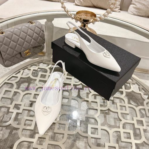 Chanel C Home 2025 Early Spring New Pointed Mary Jane Fashion Single ShoesSingle shoe round zi4k1cuq - Image 5