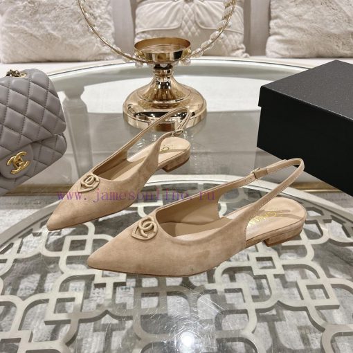 Chanel C Home 2025 Early Spring New Pointed Mary Jane Fashion Single ShoesSingle shoe round a7nl1snv - Image 3