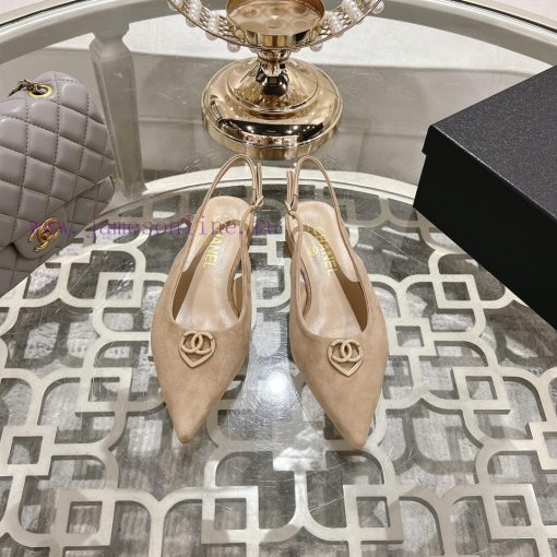 Chanel C Home 2025 Early Spring New Pointed Mary Jane Fashion Single ShoesSingle shoe round a7nl1snv - Image 4