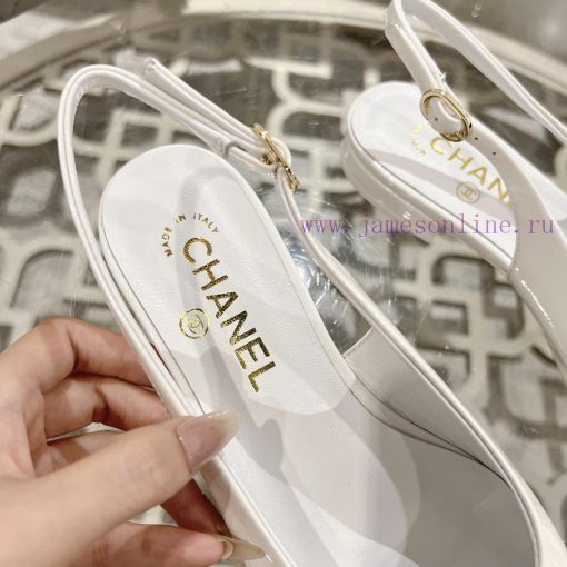 Chanel C Home 2025 Early Spring New Pointed Mary Jane Fashion Single ShoesSingle shoe round zi4k1cuq - Image 9