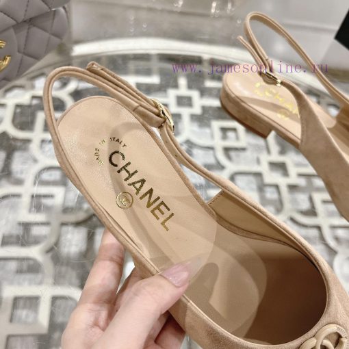 Chanel C Home 2025 Early Spring New Pointed Mary Jane Fashion Single ShoesSingle shoe round a7nl1snv - Image 8