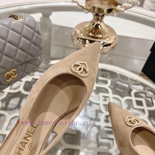 Chanel C Home 2025 Early Spring New Pointed Mary Jane Fashion Single ShoesSingle shoe round a7nl1snv - Image 10