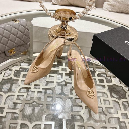 Chanel C Home 2025 Early Spring New Pointed Mary Jane Fashion Single ShoesSingle shoe round tgyjd2nu - Image 3