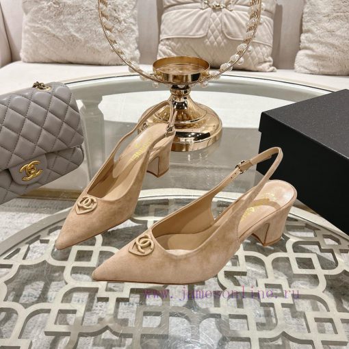 Chanel C Home 2025 Early Spring New Pointed Mary Jane Fashion Single ShoesSingle shoe round tgyjd2nu - Image 4