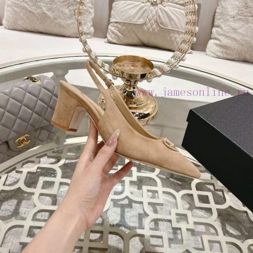 Chanel C Home 2025 Early Spring New Pointed Mary Jane Fashion Single ShoesSingle shoe round tgyjd2nu - Image 6