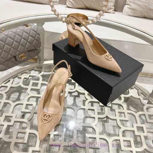 Chanel C Home 2025 Early Spring New Pointed Mary Jane Fashion Single ShoesSingle shoe round tgyjd2nu - Image 7