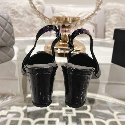 Chanel C Home 2025 Early Spring New Pointed Mary Jane Fashion Single ShoesSingle shoe round s0ko5zb8 - Image 10