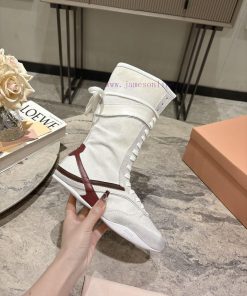 Purchasing gradeMiu Miu 25ss Spring/Summer New Fashion Show Miu Miu De Xun Casual BootsThe diauks82p