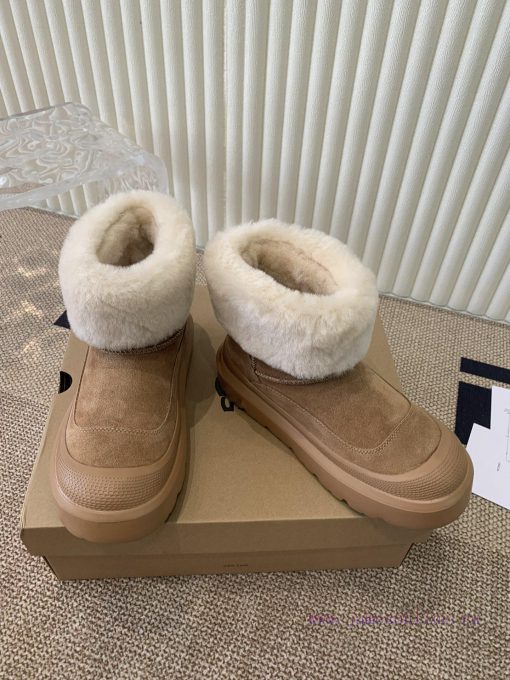 GuangzhouBottom 300, middle 330, high UGG small fur collar snow boots🤎 The sense of securityqaixqef1 - Image 6