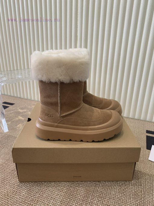 GuangzhouBottom 300, middle 330, high UGG small fur collar snow boots🤎 The sense of security9x3fmpy5 - Image 3