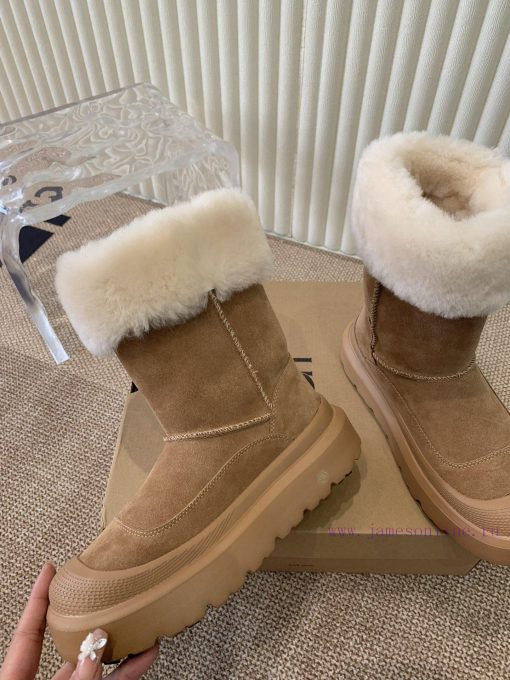 GuangzhouBottom 300, middle 330, high UGG small fur collar snow boots🤎 The sense of security9x3fmpy5 - Image 8