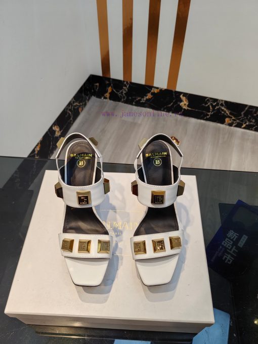 Out, 𝘽𝙖𝙡 * 𝙖𝙞𝙣 Balmain 2023 Spring/Summer Fashion Show Hentian High Water Platform SandalsBrjuqqo2uq