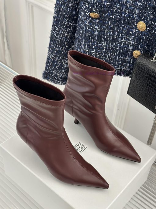 Toteme designer niche brand classic autumn and winter kitten with pointed toe bootsA niche b1xkqz0fb - Image 5
