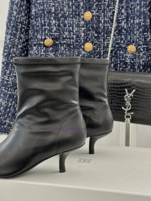 Toteme designer niche brand classic autumn and winter kitten with pointed toe bootsA niche bgxa53dug - Image 9