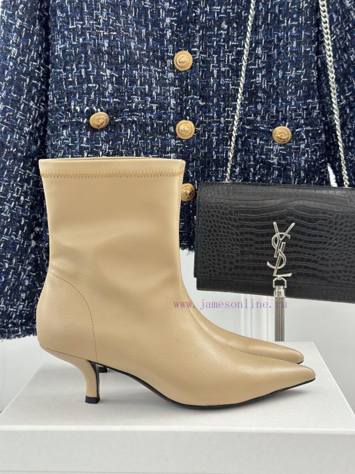 Toteme designer niche brand classic autumn and winter kitten with pointed toe bootsA niche bx7pl72ib