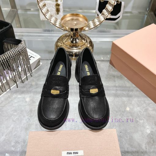 The newly released high-heeled coin loafers by miumiu in spring are worth recommending with 2rju2x2q - Image 2