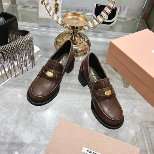The newly released high-heeled coin loafers by miumiu in spring are worth recommending with r497c0cc - Image 3