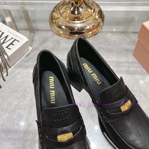 The newly released high-heeled coin loafers by miumiu in spring are worth recommending with 2rju2x2q - Image 7