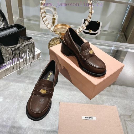 The newly released high-heeled coin loafers by miumiu in spring are worth recommending with r497c0cc - Image 6