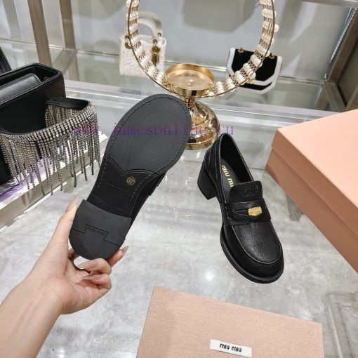 The newly released high-heeled coin loafers by miumiu in spring are worth recommending with 2rju2x2q - Image 9