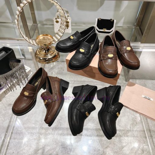 The newly released high-heeled coin loafers by miumiu in spring are worth recommending with 2rju2x2q - Image 10