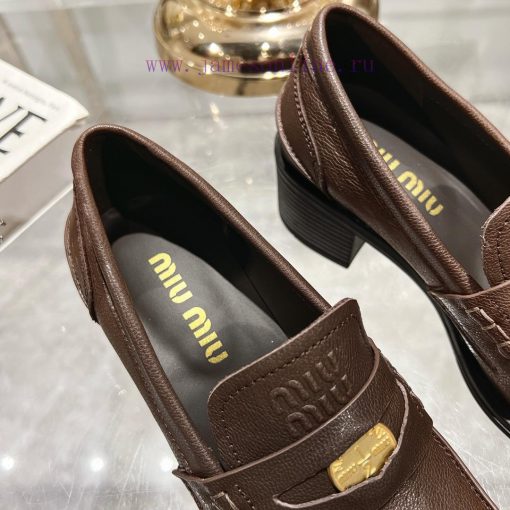 The newly released high-heeled coin loafers by miumiu in spring are worth recommending with r497c0cc - Image 8