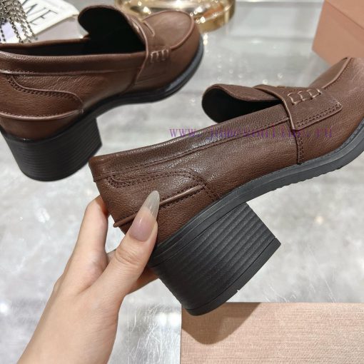 The newly released high-heeled coin loafers by miumiu in spring are worth recommending with r497c0cc - Image 9