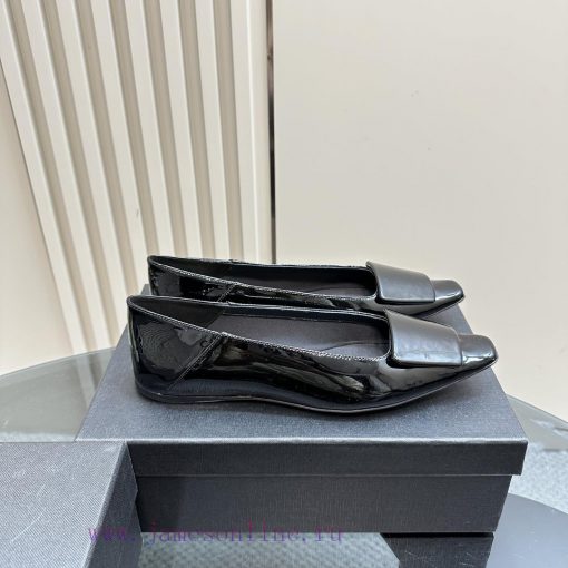 SAINT LAUREN * 25/Spring/Summer HeatThe brand new square toe single shoes are simple yet havrgvf24bp - Image 5