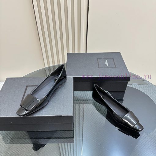 SAINT LAUREN * 25/Spring/Summer HeatThe brand new square toe single shoes are simple yet havrgvf24bp - Image 6