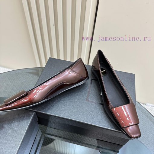 SAINT LAUREN * 25/Spring/Summer HeatThe brand new square toe single shoes are simple yet hav8b8x9qxe - Image 4