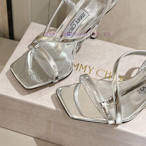 Jimichoo Week 2024 SS, limited edition square headed water droplet heel, cross shaped ribbonxzfcuxkc