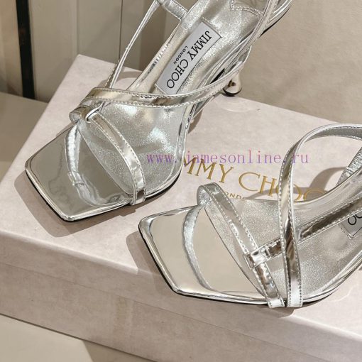Jimichoo Week 2024 SS, limited edition square headed water droplet heel, cross shaped ribbonxzfcuxkc - Image 2