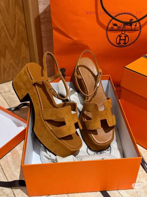 Hermes Isabella 30 Sandals Collection - Fashionable and Versatile, Super Comfortable, Every 07yses1a - Image 3