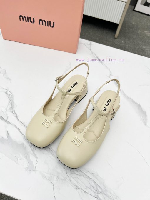 First release MIUMIU * Miu Miu rear empty sandals 2025 new model🤩 No matter how you wear it,olq8eqip