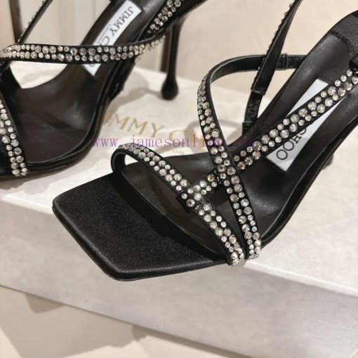 Jimichoo Week 2025ss, limited edition square head water droplet heel, upgraded with hot stamr12zkzam - Image 9