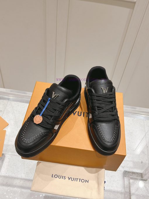 LV purchasing grade new color classic donkey home full seriesLV Trainer PVC sneakers, each5uv0jtkf - Image 4