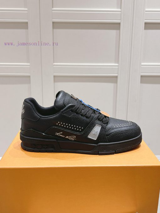 LV purchasing grade new color classic donkey home full seriesLV Trainer PVC sneakers, each5uv0jtkf - Image 6