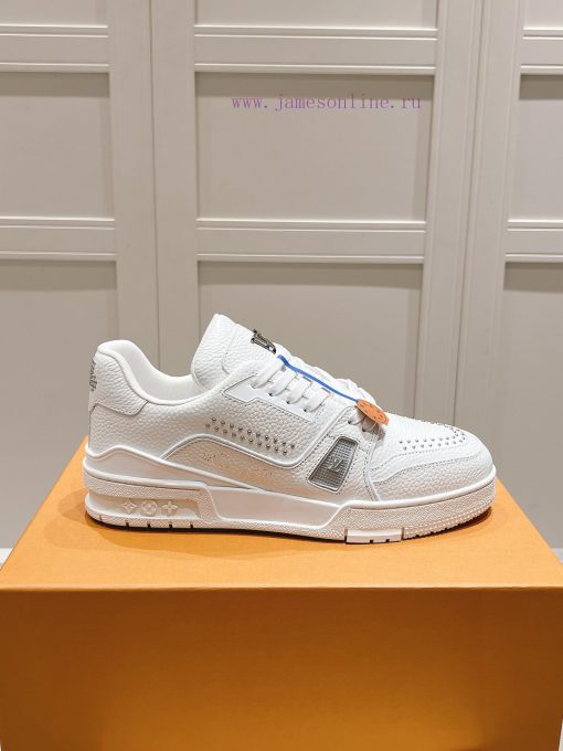 LV purchasing grade new color classic donkey home full seriesLV Trainer PVC sneakers, eachgnxo0ift - Image 6
