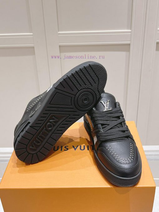 LV purchasing grade new color classic donkey home full seriesLV Trainer PVC sneakers, each5uv0jtkf - Image 10