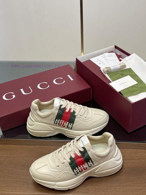 Gucci 2025 early spring Gucc'i Rhyton collection iconic red and green ribbon elements dad shd4mjno2d - Image 6