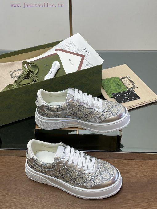 Women's and Men's Sizes Customized 2025 Spring and Autumn New Gucci Thick Bottom Cake Shoes 4301dh9v - Image 2