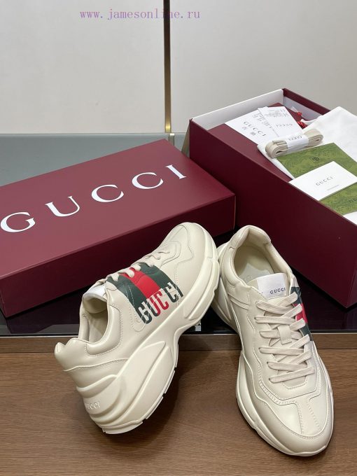 Gucci 2025 early spring Gucc'i Rhyton collection iconic red and green ribbon elements dad shd4mjno2d - Image 7