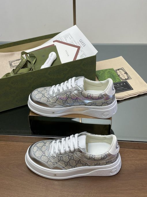 Women's and Men's Sizes Customized 2025 Spring and Autumn New Gucci Thick Bottom Cake Shoes 4301dh9v - Image 3