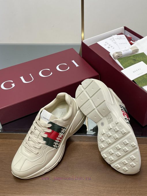 Gucci 2025 early spring Gucc'i Rhyton collection iconic red and green ribbon elements dad shd4mjno2d - Image 9